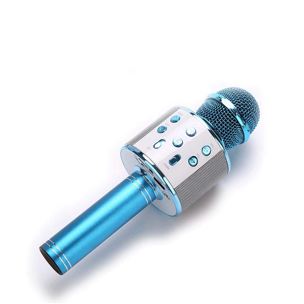 Microphone pour les enfants JIA JIA bleu pour partager des moments de complicité