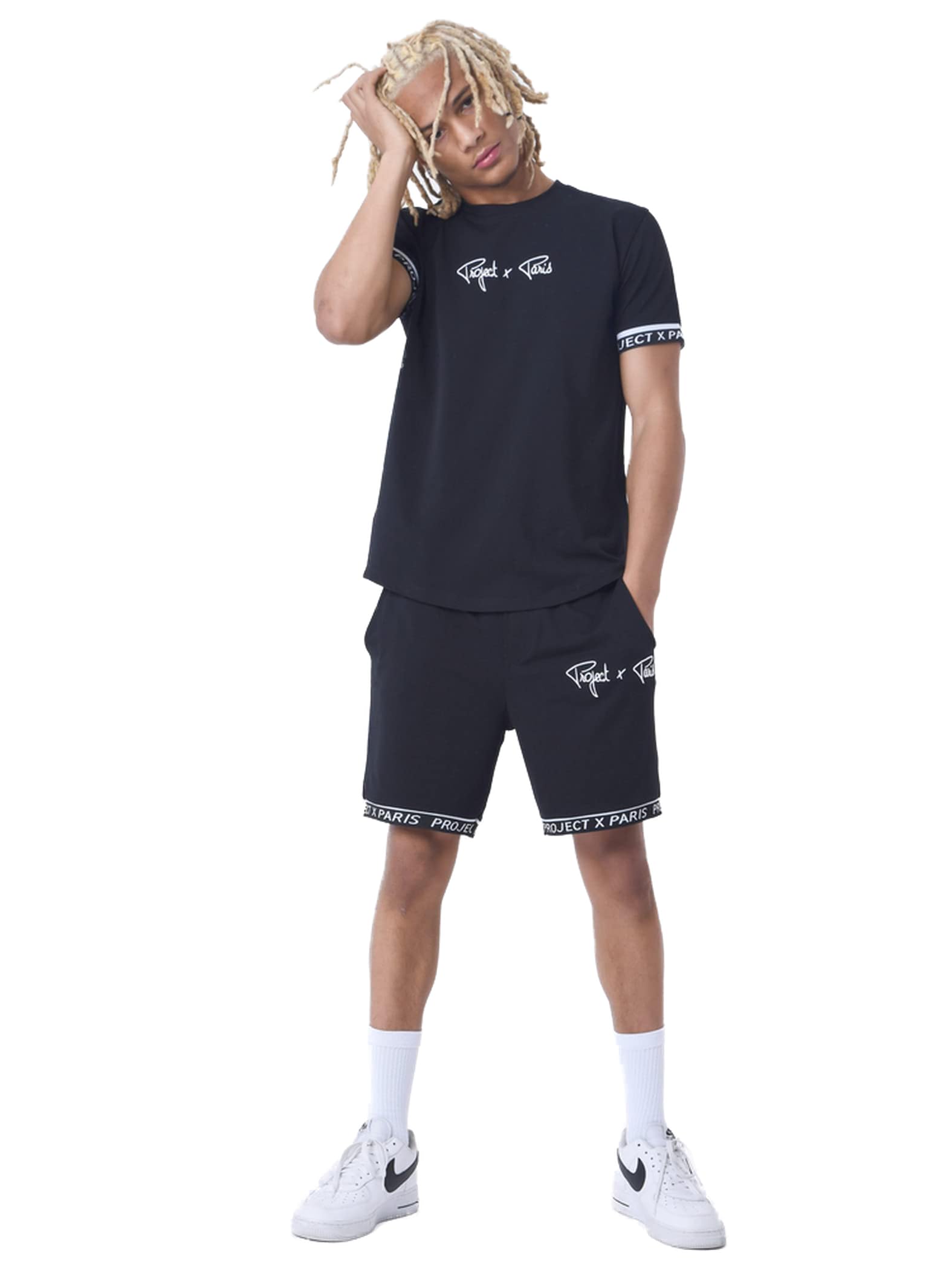 Short à Bandes Élastiques Project X Paris Confort Absolu Taille S