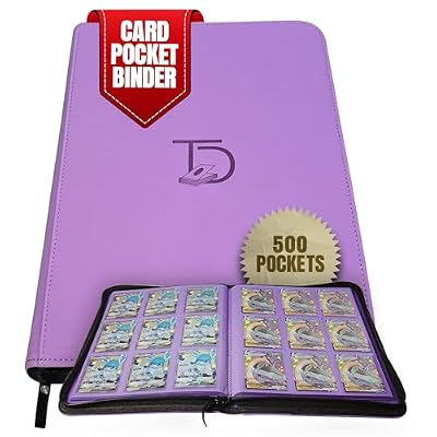 topdeck 500 card binder TopDeck 500 Card Binder Pro, Purple, Leather, Jamaica