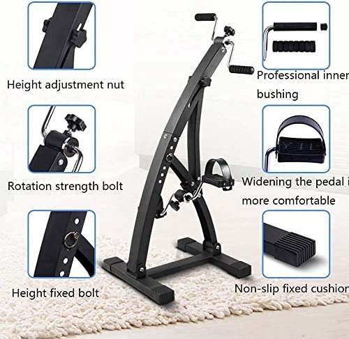 Bicicleta de pedales plegable para adultos mayores miniatura 2
