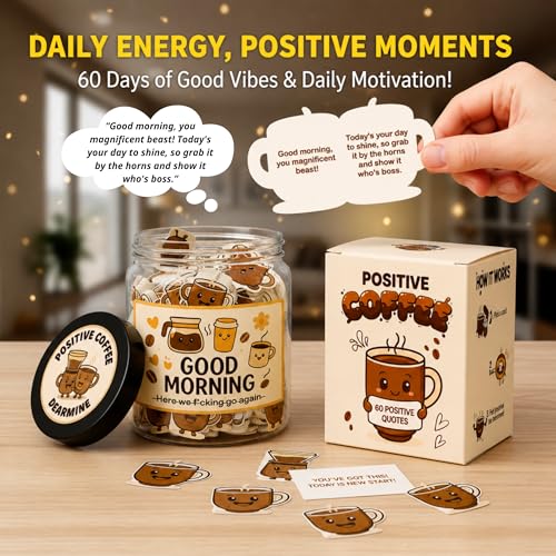 Positive Coffee Affirmation Jar