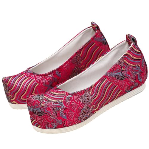 Chinese Style Shoes Cheongsam Hanfu Flats Mary Jane for Ladies