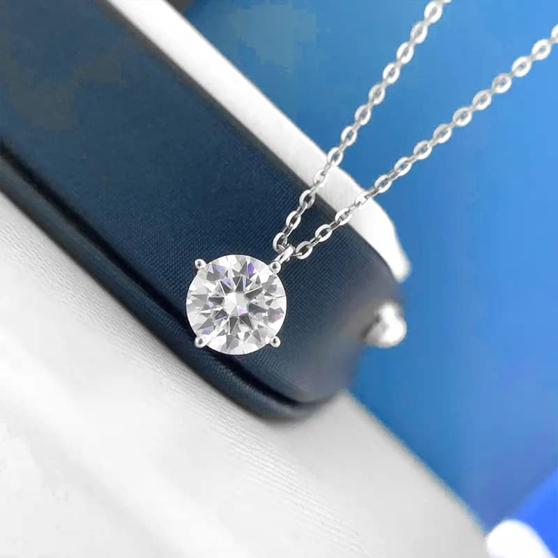 Collier moissanite en argent sterling le cadeau de joaillerie idéal - 4