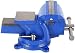 Produktbild uyoyous Schwerer Schraubstock,125mm Tischschraubstock drehbar 360°,Gusseisen Schraubstock mit Amboss,Parallel Schraubstock für Werkbank