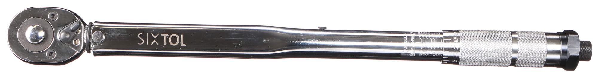SIXTOL Mechanical Torque Torque Wrench 1.1/2 Inch 28-210 Nm, Silver