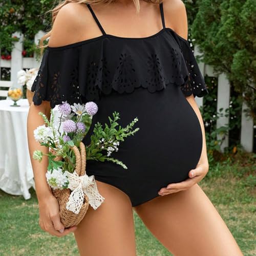 Maillot de bain de maternité extensible pour future maman active