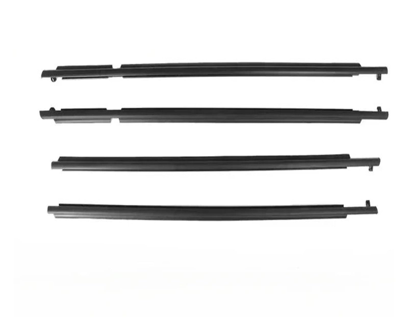 Uussup 4 Pcs Usa Rubber Seal Weather Stripping Or Eu Windows Rubber Outside For Toyota Rav4 For Rav-4 Xa30 2009-2012 Glass Protector Weather Strip 75720-0R020