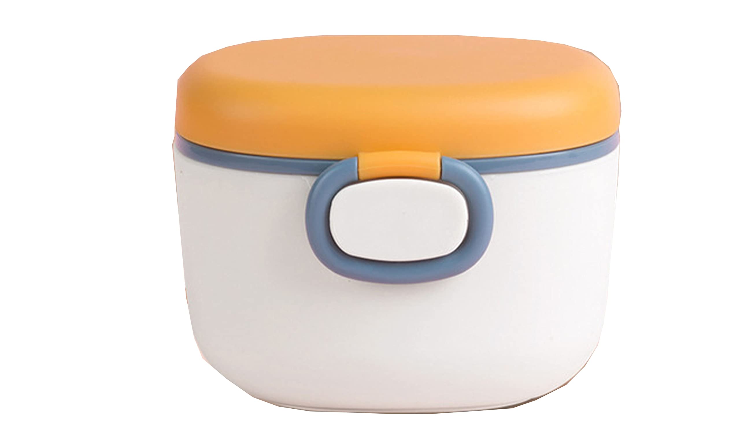 Baby Milk Powder Box Convenient Out Compartment Storage Box Baby Supplementary Food With Sealed Moisture-proof Rice Flour Box (Prince Locke-Trumpet)