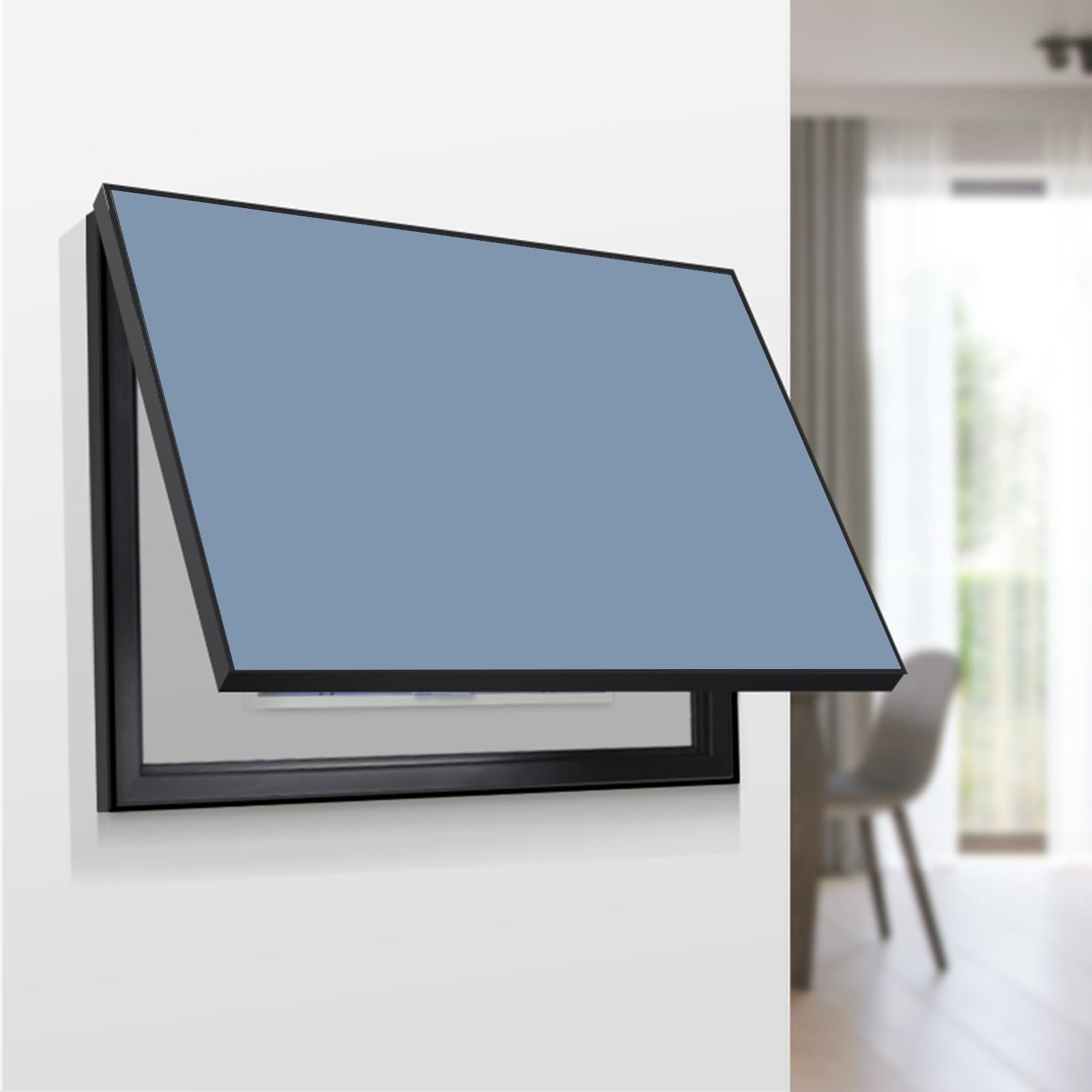 Copertura blu per scatola dei fusibili – Copertura per pannello interruttore cuit, pannello da parete per contatore elettrico, tinta unita, 40 cm x 30 cm / 15.75in x 11.75in, nasconde e proteggi il