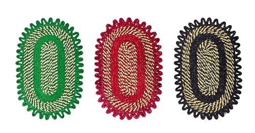Image of Cotton Doormat for Home |Handmade Cotton Doormat | Quick Dry, Washable Door Mat for Home, Bathroom & Bedroom (40x60 cm, Green-Red-Coffee)