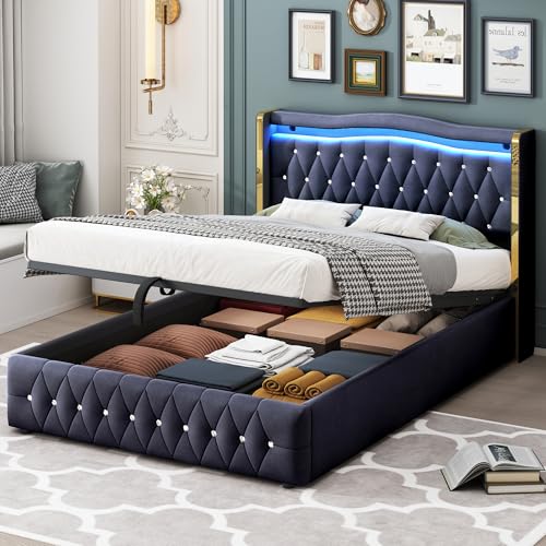 Queta Lujoso Canapé Cama 140x200cm con Funciones Innovadoras