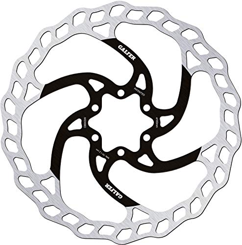 Galfer MTB/E-Bike Disc Wave Ø180x2.00mm, Adultos Unisex, Negro, ESTANDAR