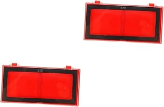 ULTECHNOVO 2 Pares De Soldagem Lupa De Soldagem Lente De Substituição Lente De Soldagem Lente Capa De Soldagem Lente De Lente De Soldagem Transparente Lente De Aumento Para Soldagem
