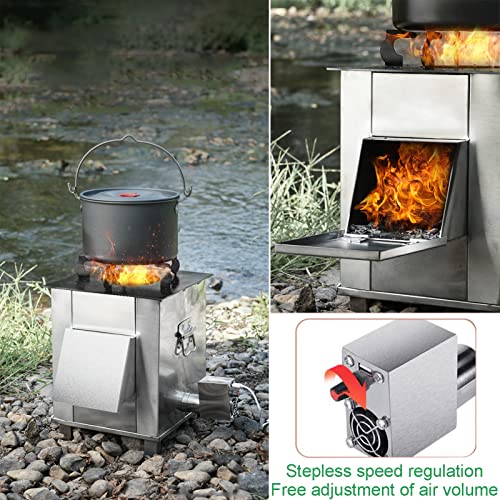 Poêles de tente et poêle de camping à bois d'extérieur multifonctionnel