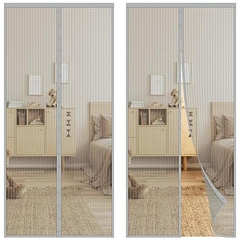 Vinsani Magnetic Insect Screen Door Curtain Cover