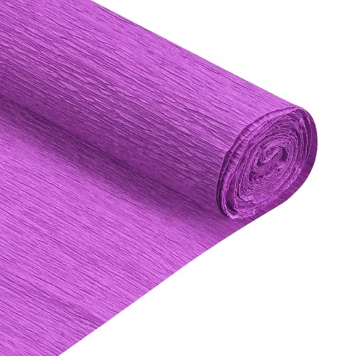 Papier crépon pour habiller un grand mur de salle de fête de 50cm de largeur