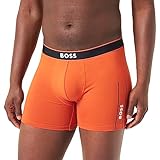 BOSS BoxerBr 24 Logo Reseña del Boxeador, Dark Orange, S de los Hombres