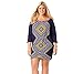 Anne Cole Women's Plus-Size Desert Diamond Tunic Cover Up
