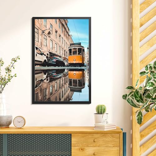 LaVie Home 19x25 Picture Frame for Wall Display, 19x25 Black Picture Frame with HD Plexiglas, 19 x 25 Poster Frame 1 Pack, Display Frame for Vertical or Horizontal, Classic Collection