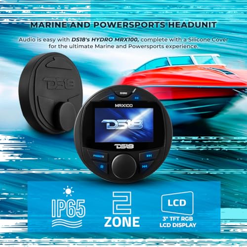 DS18 MRX100 Radio para Barco con Pantalla y Bluetooth miniatura 2