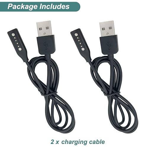 Miniatura 6 de Kissmart Cargador para marcos Bose AltoRondoSopranoTenor, cable de carga USB magnético de repuesto para lentes de sol de audio Bose Frames (2)