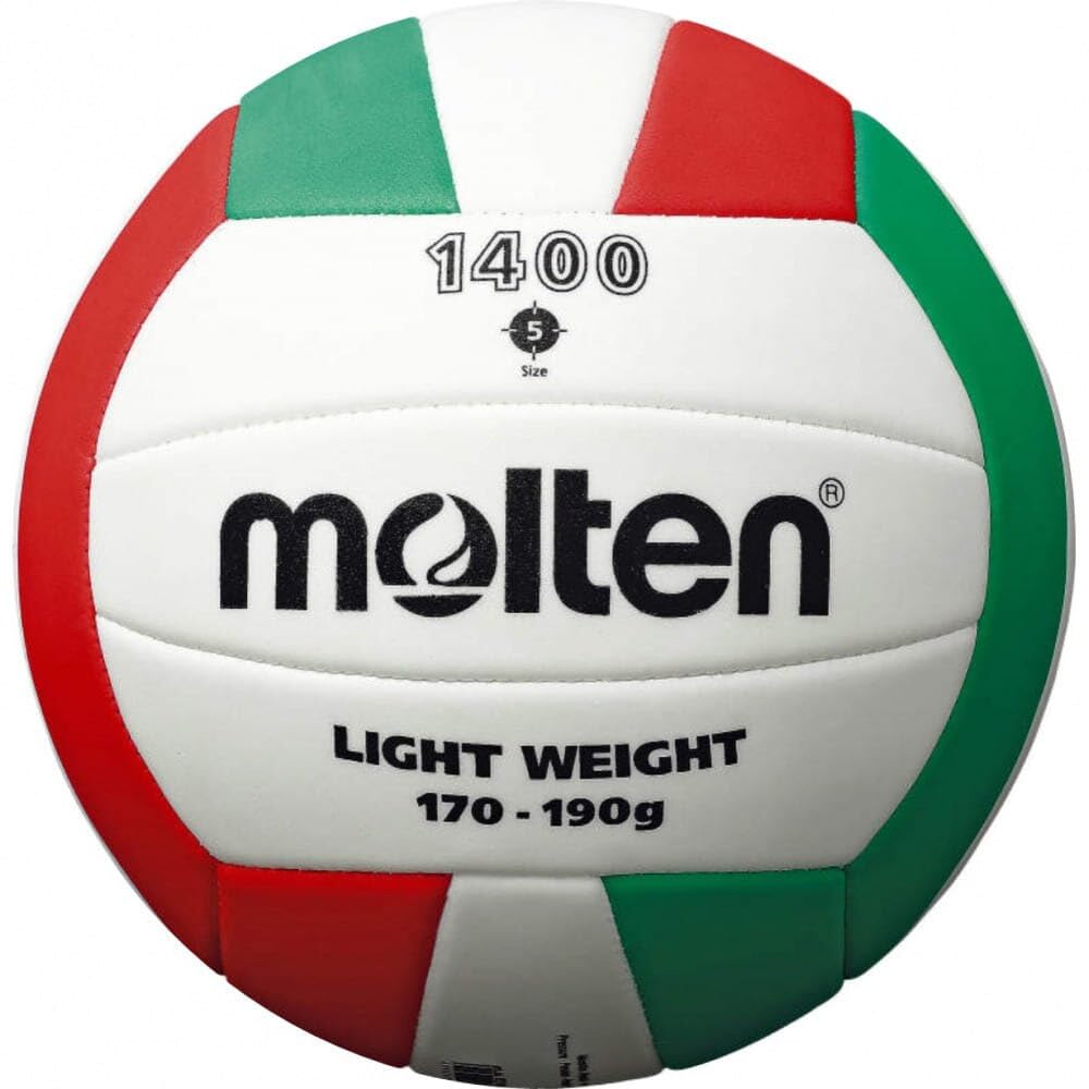 限定出品❣️moltenバレーボール新品未使用品4号公式球☘️ボールバッグセット モルテン molten ミシン縫いバレーボール 4号球 （白×赤×緑