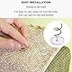 Twist Pins, Fester Spiralnagel, Spiralnägel Sofa, 50PCS Sofa Clip Fixer Sofa Fixed Pin Spirale Pinnadeln Sofa Innendekoration DIY Polster Couch Stuhl Auto Bett Sofa Headliner