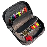  YMOMY 20pcs Sequins Baits Set Metal Spinner Crank Baits Esca Artificiale con Borsa da Pesca