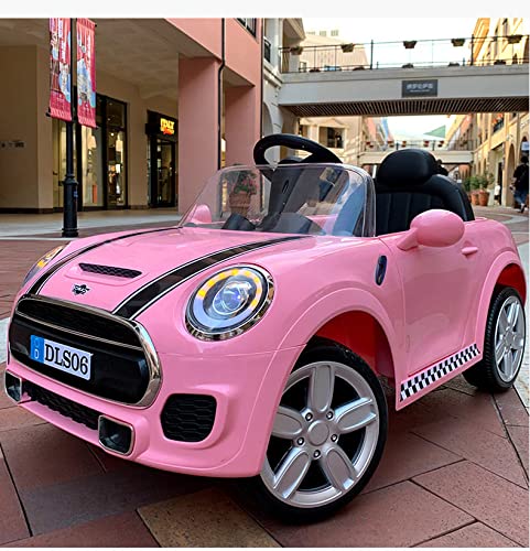 JN Creation Mini Convertible/2 Door/Baby Rechargeable Electric Motor CAR for Kids DLS06 (Pink)-image-24