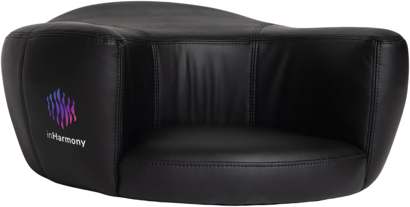 inHarmony Meditation Cushion - Upgrade Your Experience w/Vibroacoustic Therapy (VAT); Sound and Vibration Increase Focus, Mental Clarity, Reduce Anxiety and Stress