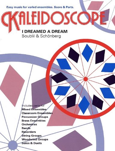 Kaleidoscope: I Dreamed A Dream (Les Miserables). Variables Ensemble. Partitur und Stimmen