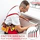 PYserne 6 Stück C Hakenschlüssel Set, Verstellbarer Hakenschlüssel für Graviermaschinen mit Rutschfestem Griff gewindefahrwerk Anziehen oder Lösen von Nuss zum Lösen von Nuss oder Anziehen