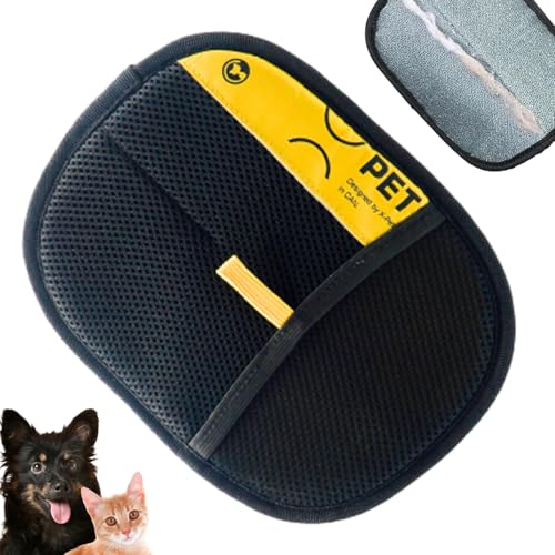 Image of Licca Pet Hair Remover, Electrostatic Pet Hair Remover, Gloves Pet Hair Removal for Cat & Dogs, Cat Grooming Gloves for Hair Removal, Reusable Pet Hair Remover Glove (1pc)