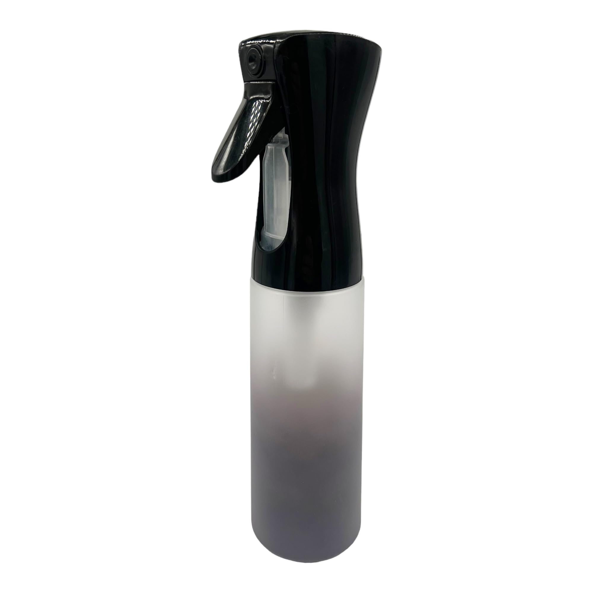Eson Water Spray Bottle for Hair - 300ml Refillable Continuous Mist Sprayer - Empty Spray Bottle for Barber, Hairdresser, Salon, Hair Styling, Cleaning, Misting & Skin Care,Plants (Gradient Grey)