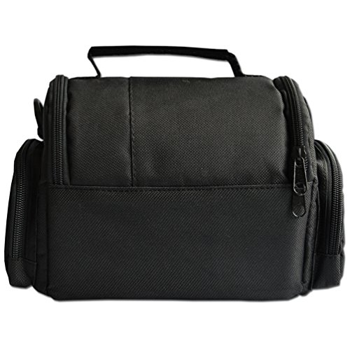 Well Padded Fitted Compact Medium DSLR Camera Case Bag w/ Zippered Pockets and Accessory Compartments for Canon EOS Rebel T8i T7 T7i T6i T6S T5i T5 T4i T3i SL1 EOS 90D 80D 0D 60D 7D 6D 5D 750D 700D - Thumbnail 6