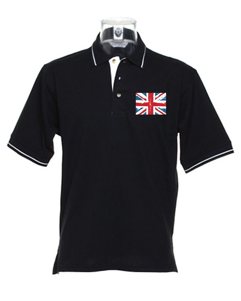 Northern Soul It'll Never Be Over for Me Men's Tipped Polo T-Shirt (2XL, Black)