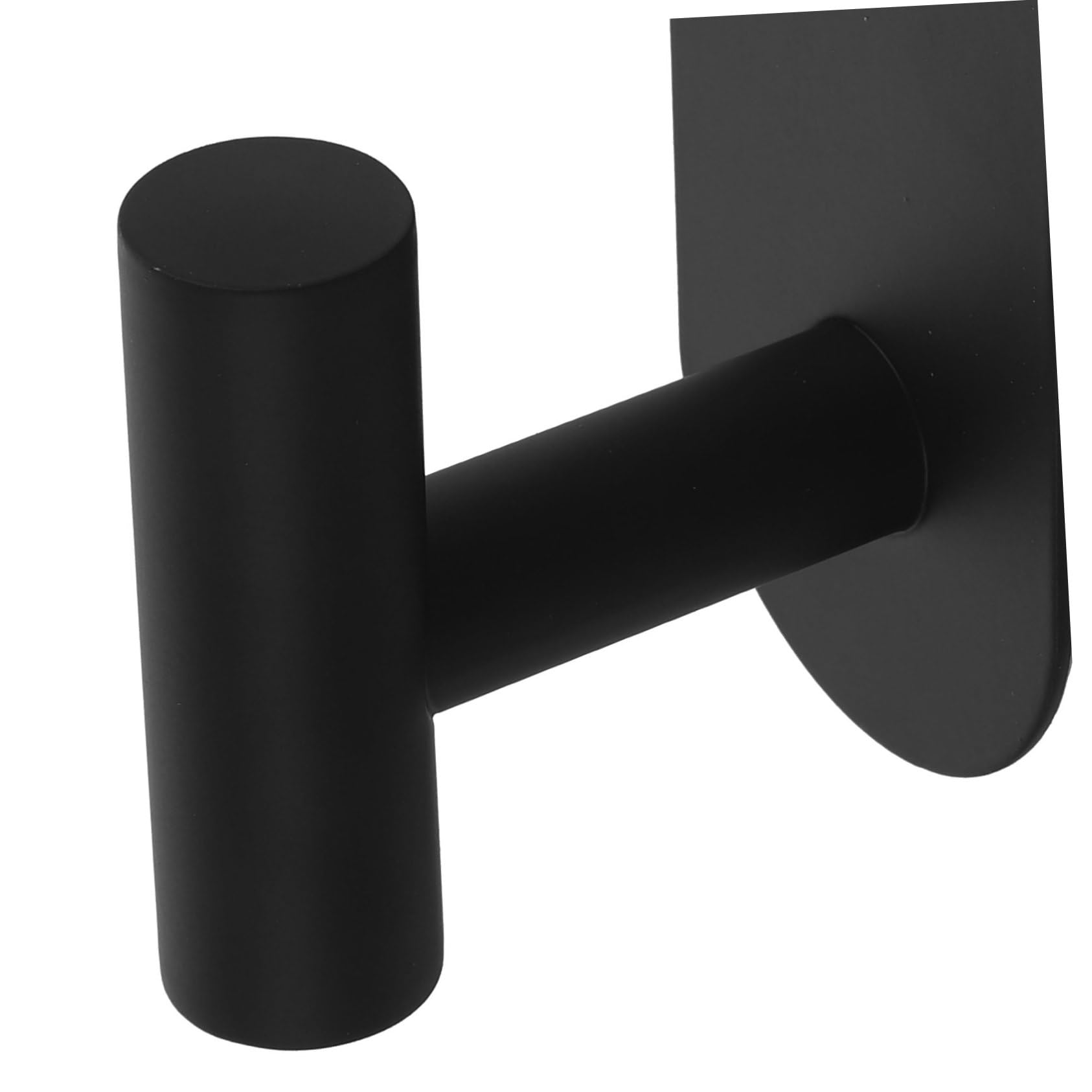 NUOBESTY 3 Set Gancio Adesivo in Acciaio Inossidabile Ganci Per Muro Gancio Per Asciugamani Da Doccia A Forma Di Portasalviette Per Bagni Gancio in Metallo Black 2 Pezzi*3