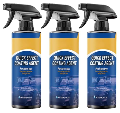 Ceramic Paint Sealant, Cerámica Spray 3 Pzas