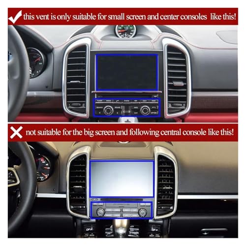 Grille d'air Cayenne 958 cassée ? Solution aérateur complet carbone