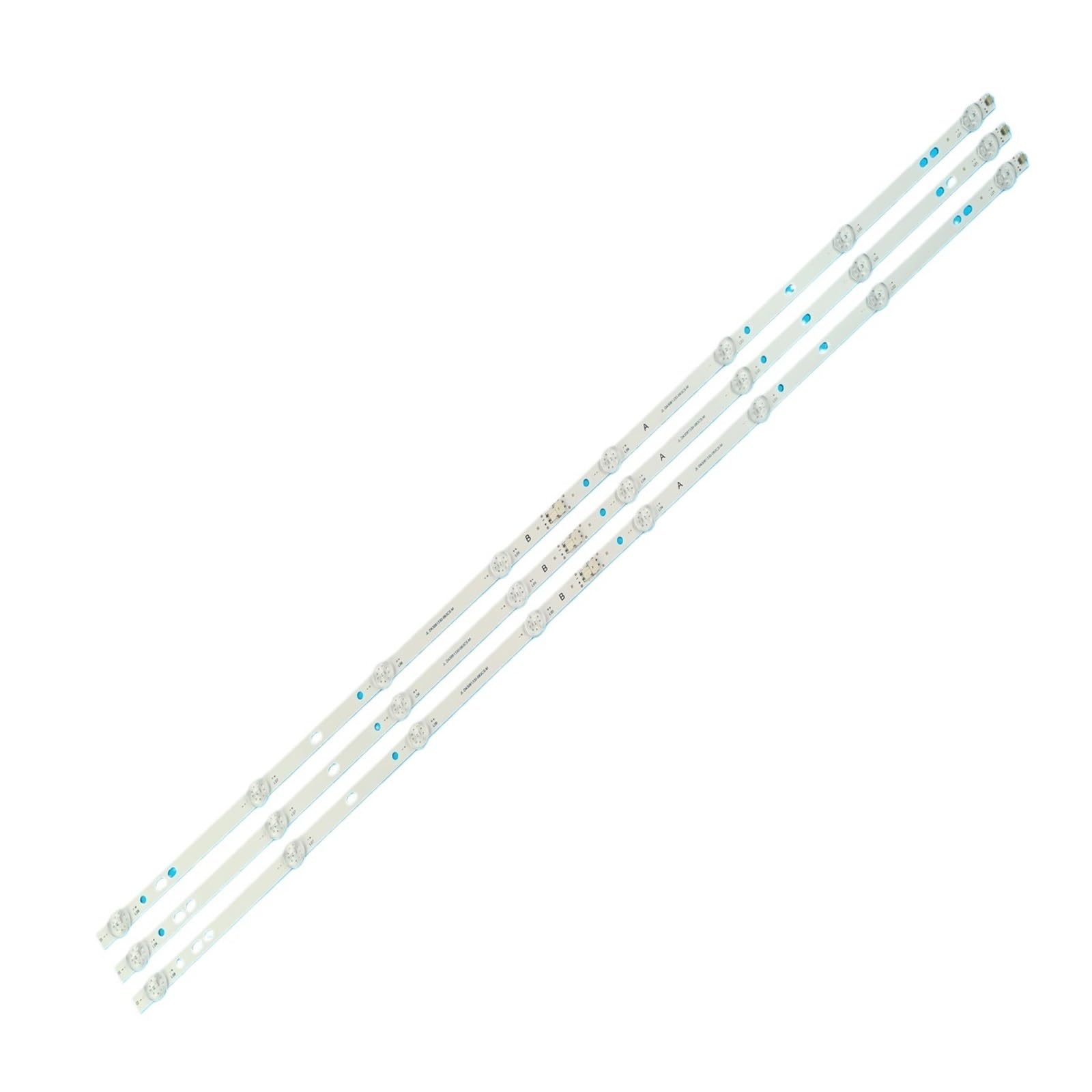 YUEZUYIOU LED Backlight Strip for D-EXP F43D7000 F43D7000K JL.D43081330-083CS-M LC430DUY-SHA1(30 pcs for 10 TV)