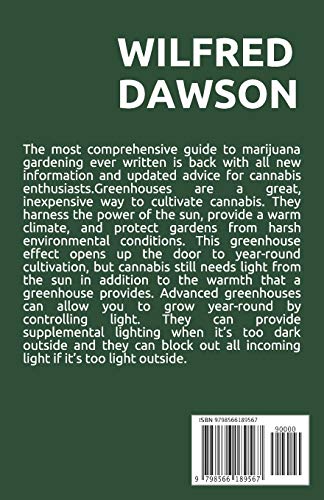 image for CANNABIS GREENHOUSE FOR STARTERS: The Complete Guide On How To Grow Ca