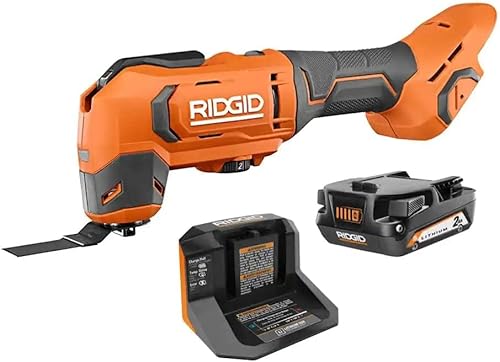 Multiherramienta oscilante inalámbrica de 18 V con batería y cargador de 20 Ah