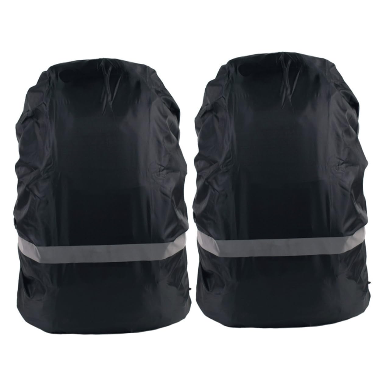 ibasenice 2pcs Backpack Reflective Stripe for Hiking Camping and Outdoor Activities Lightweight Protects Your Backpack from Rain and Scratches Fits