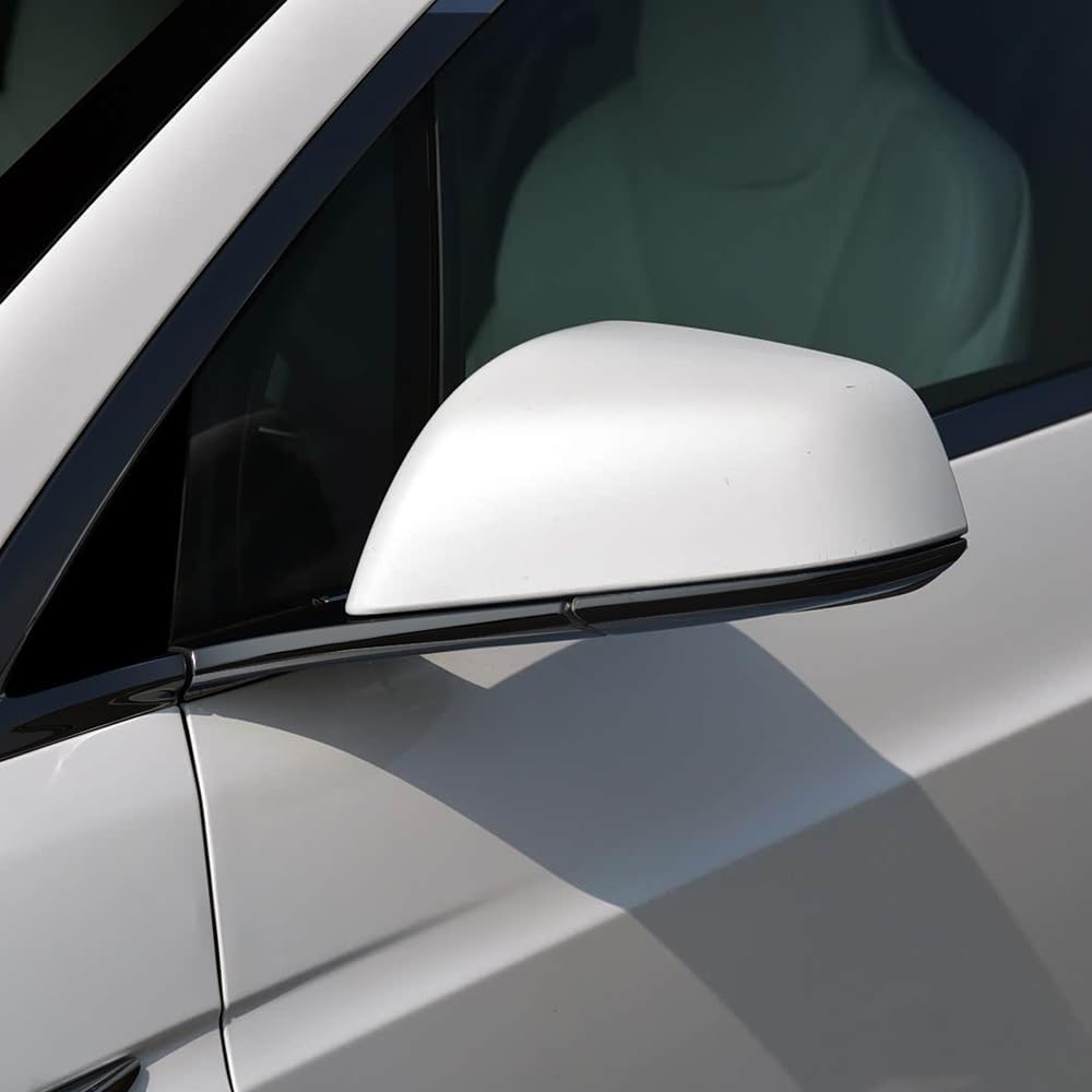 Window Trim Chrome Delete Blackout Overlay Pre-Cut Genuine Vinyl KK for Tesla Model X 2016-2020 Matte Black Pattern (Matte Black)