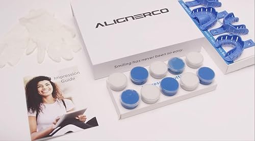 Miniatura 7 de ALIGNERCO Retenedores de dientes para adultos y niños, retenedores transparentes personalizados para dientes superiores e inferiores con kit de
