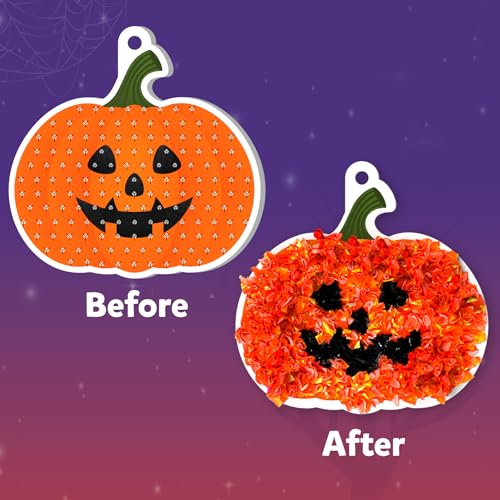 Image of Skillmatics Poke-in Art - Halloween Decor, DIY Wood Craft Kit for Kids