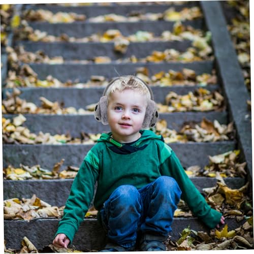 Kids Winter Earmuffs for Boys and Girls Soft Plush Ear Warmers Adjustable Ear Covers for Cold Weather for Outdoor Activities4