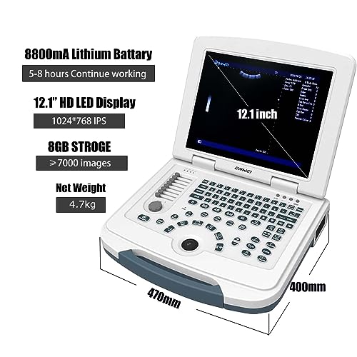 Daweianimed Veterinary Ultrasound Scanner Laptop Ultrasound Machine With 3.5Mhz Convex Probe For Animals Dog,Goat,Pig,Sheep Use thumb #2
