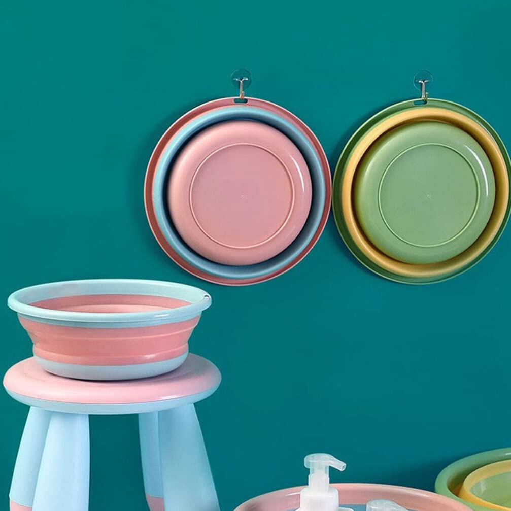 minkissy Practical Foot Bucket Waterproof Foot Soak Basin Collapsible Washbasin for Athletes Nail Care