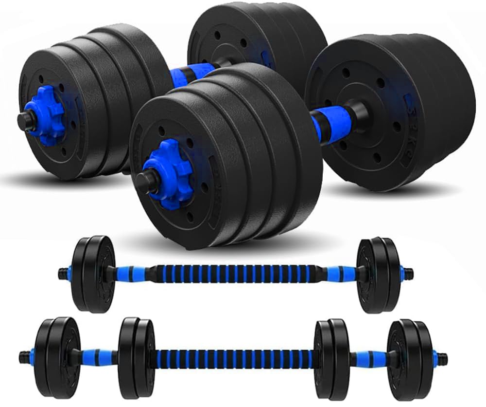 Set Mancuernas Ajustables Barra Y Mancuernas Precio SET MANCUERNAS